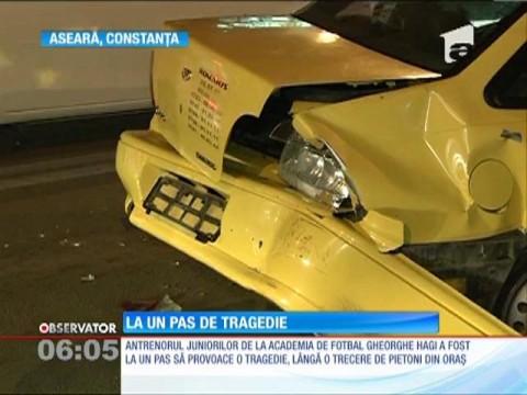 Un angajat al lui Gheorghe Hagi a provocat un accident auto, &icirc;n  Constanţa