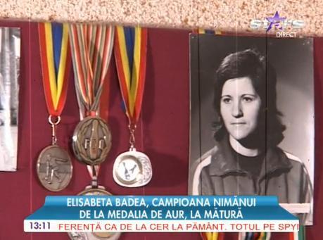 Strigător la cer! Elisabeta Badea, campioana nimănui: de la medalia de aur, la mătură