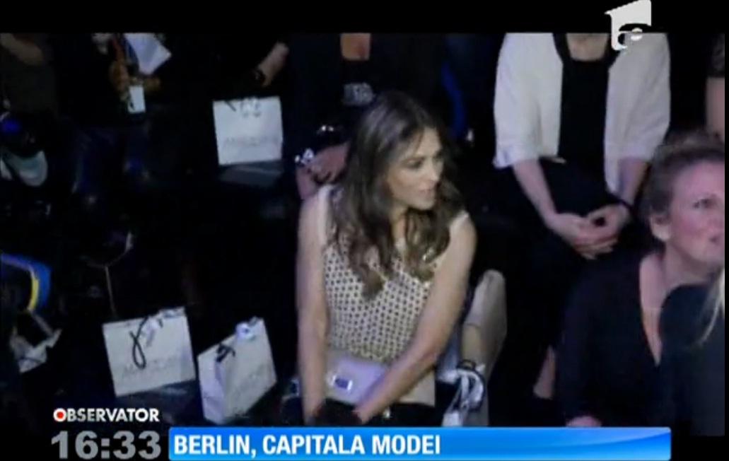 Liz Hurley, printre puținele vedete de la Săptăm&acirc;na Modei de la Berlin