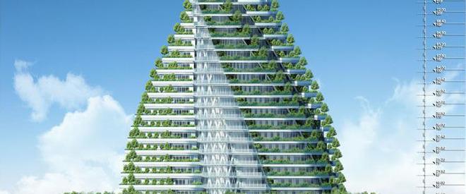 Viitorul arata altfel: Gradini de legume si livezi, integrate in blocuri turn