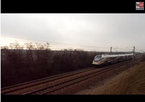 Trenul de mare viteză pentru care s-au plătit 5 milioane de euro, MERGE cu 20 km pe oră!