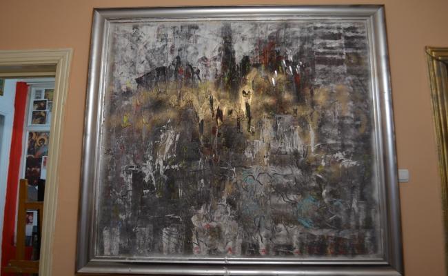 Poti face bani din arta? Povestea pictorului roman care se inspira din videoclipuri cu Miley Cyrus si are clienti din Facebook