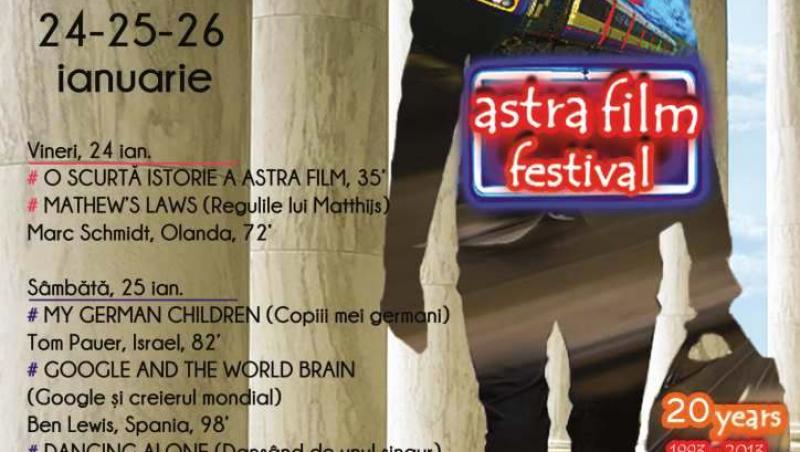 Cele mai tari pelicule de la Astra Film Festival 2013 se văd  în 2014 și la Bucureşti!