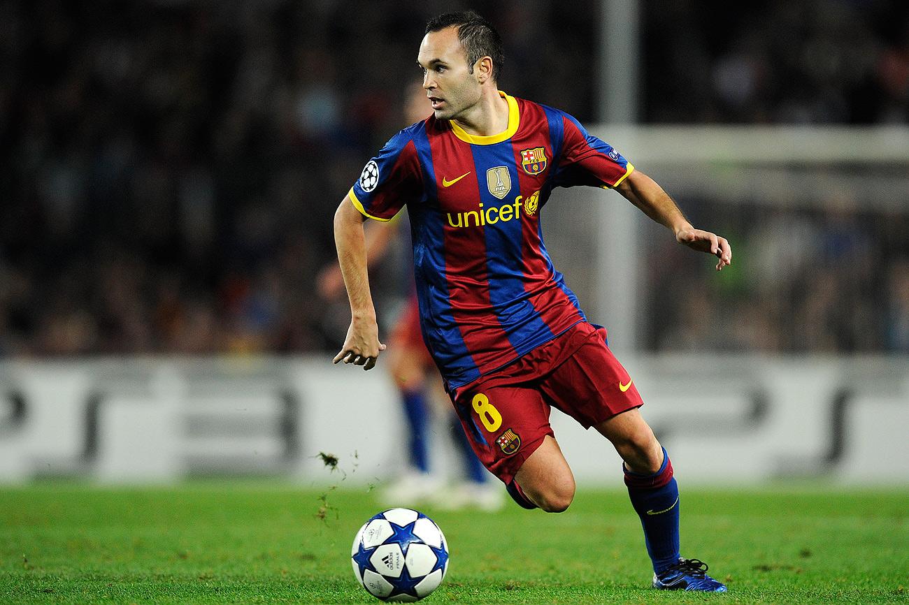 Andres Iniesta a fost desemnat PLAYMAKER-ul anului 2013