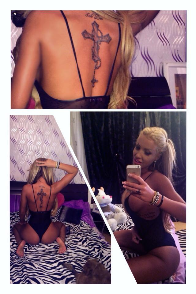 Blonda și-a făcut trei tatuaje &icirc;ntr-o zi! Loredana Chivu poate juca &icirc;n "Prison Break"!!!