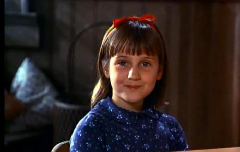 FOTO! Copiii din filmele copilului tău! Îţi aminteşti de Matilda, fetiţa cu panglică roşie şi puteri supranaturale?