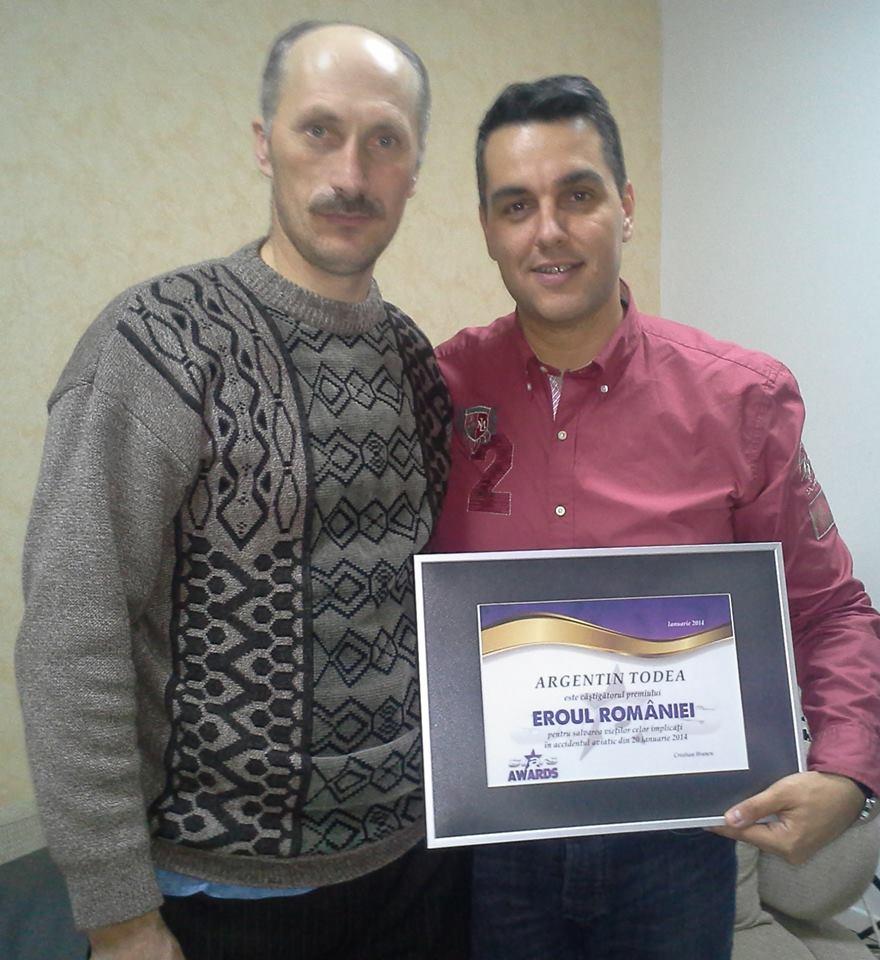 Cristi Brancu i-a str&acirc;ns m&acirc;na lui Argentin Todea &icirc;n semn de mare respect! Iată ce mărturisiri emoţionante i-a făcut salvatorul