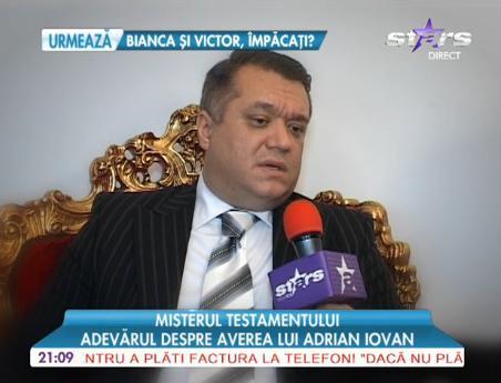 Exclusiv! Cristian S&icirc;rbu, avocatul şi prietenul lui Iovan, rupe misterul cu privire la testamentul pilotului