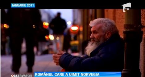 Cerşetorul român care a cucerit inimile norvegienilor, răpus de cancer
