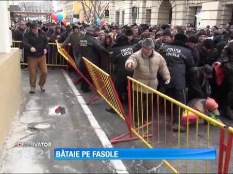 Marea bătaie, la Mica Unire! Pe fasole...