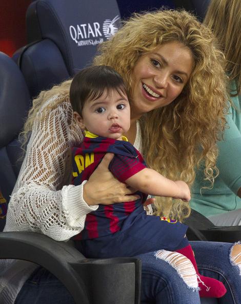 FOTO! Cum l-a ”coafat” Shakira pe micul Milan