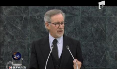 Steven Spielberg a comemorat victimele Holocaustului, la ONU