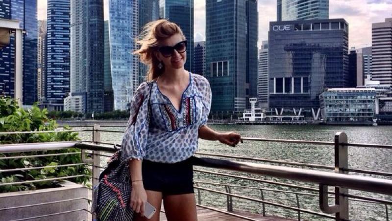 Ana Maria Stancu: “Singapore mi s-a părut cel mai civilizat loc din lume!” (GALERIE FOTO)