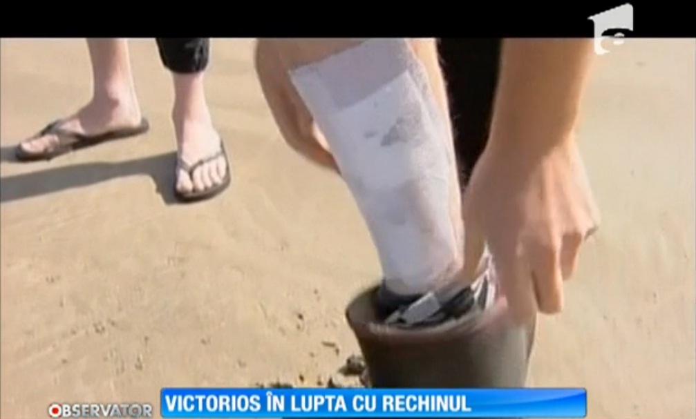 Un medic din Noua Zeelandă s-a luptat cu un rechin și și-a cusut singur rănile