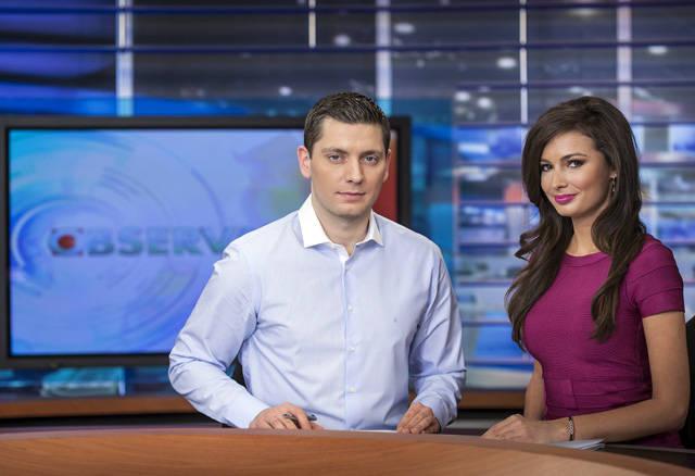 Matinalii de la Observator, un an impreuna! Olivia si Valentin, prieteni dincolo de ecran!