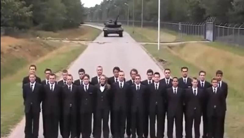 VIDEO! Metoda extremă de a testa frânele unui tanc