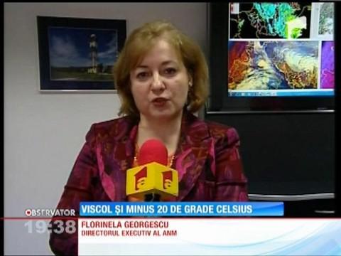 După viscol, urmează gerul! Vor fi temperaturi de -20 de grade Celsius!