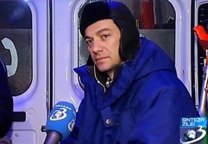 Dr. Radu Zamfir, la prima prelevare de organe după accidentul aviatic!