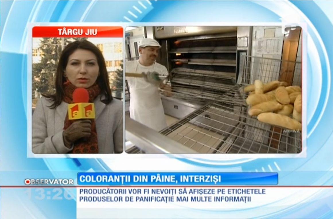 Coloranții din p&acirc;ine, interziși &icirc;ncep&acirc;nd cu 15 ianuarie
