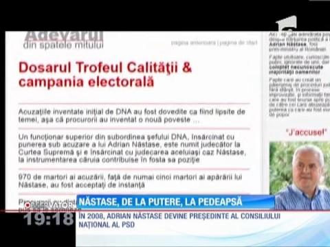 Adrian Năstase, de la ascensiune la declin