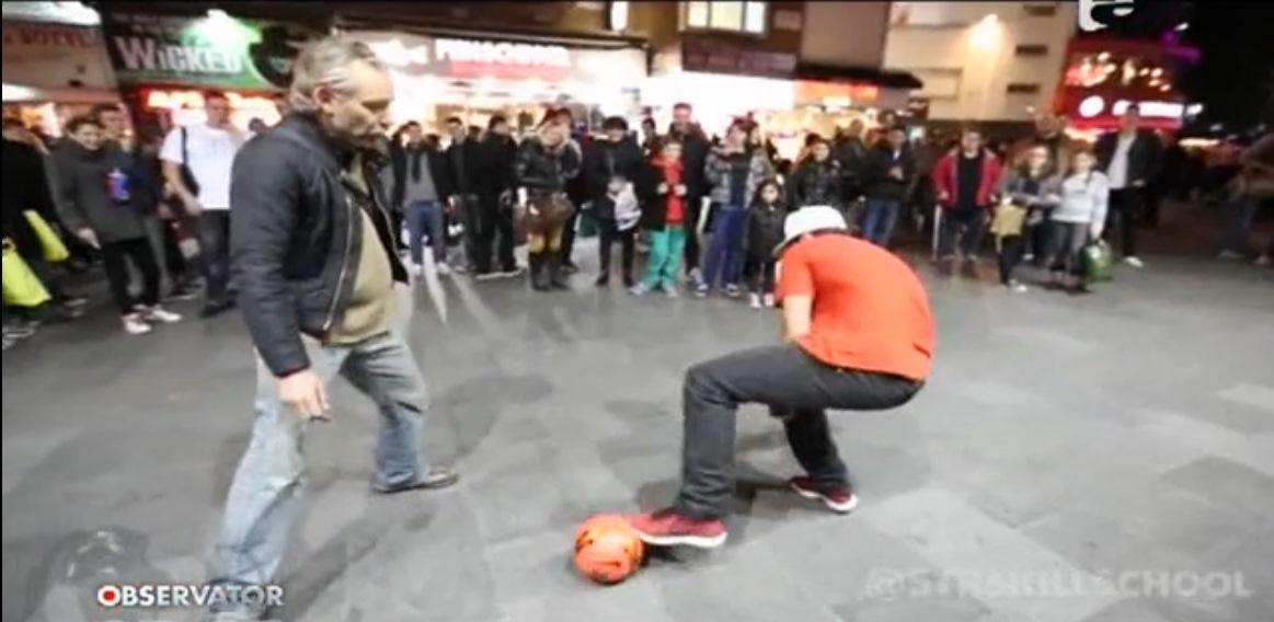 Iată cine face driblinguri mai tari ca Ronaldo sau Messi!