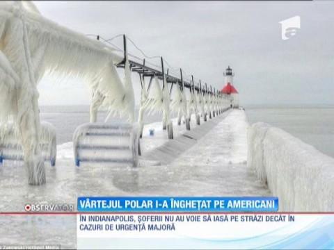 Jumătate din SUA, sub asediul unui v&acirc;rtej polar!