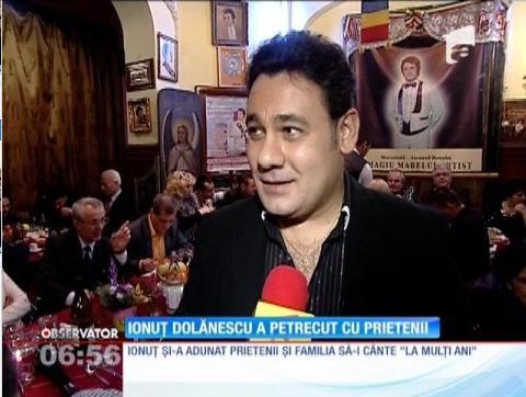 Ionuţ Dolănescu şi-a sărbătorit onomastica alături de prieteni