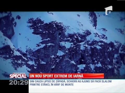 A apărut un nou sport extrem, din cauza lipsei zăpezii