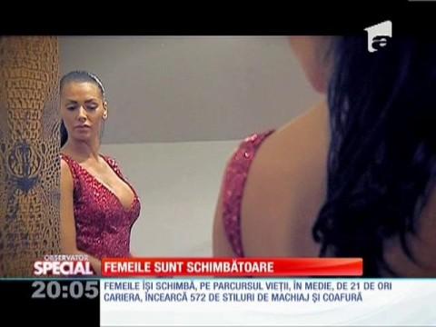 C&acirc;t trăiesc, femeile &icirc;ncearcă aproape 600 de stiluri de machiaj!