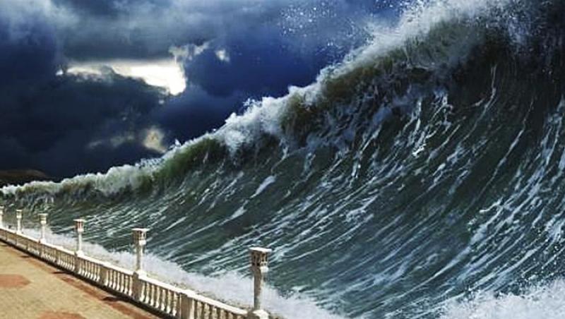 Cutremur DEVASTATOR în Marea Neagră! Un tsunami de 5 metri a făcut ravagii în Mangalia