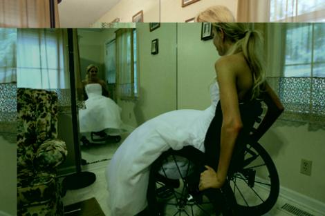 Te trec toți fiorii: O mireasă paralizată s-a ridicat în ziua nunții