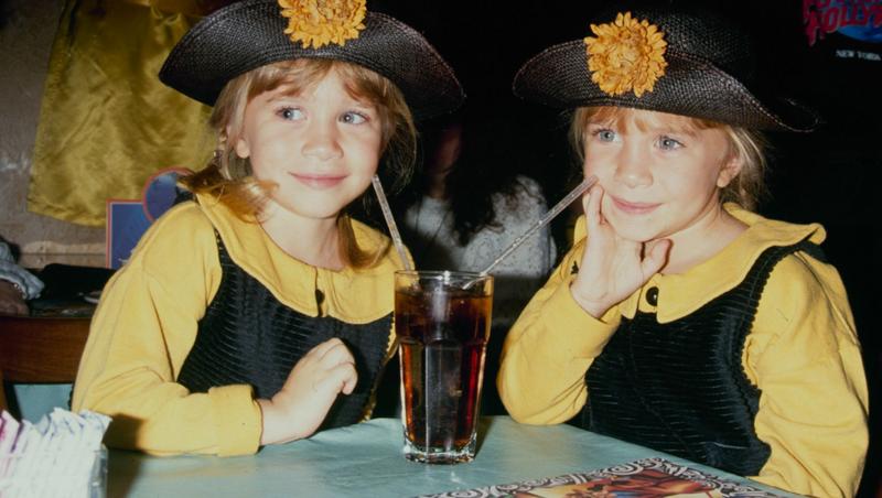 Mary Kate şi Ashley, în copilărie