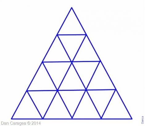 TEST de PERSPICACITATE: Doar 1 din 10 ghicește răspunsul corect! Tu câte triunghiuri ai numărat în imagine?