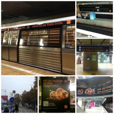 Orange și Initiative îi invită pe bucureșteni să experimenteze Metroul Orange 4G!