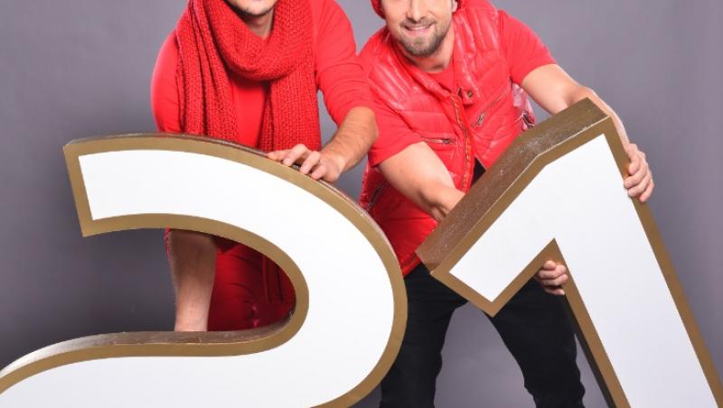 La mulți ani, Antena 1! 21 de ani de spectacol, 21 de ani de voie bună! Răzvan și Dani au dat startul distracției!