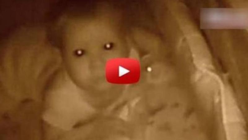 VIDEO! Părinții au fost ÎNGROZIȚI! Ce s-a întâmplat, noaptea, în camera unui bebeluș de zece luni