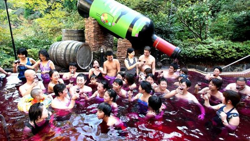 GALERIE FOTO: Bachus s-ar fi înfuriat dacă ar fi văzut grozăvia asta! Vezi ce fac oamenii cu vinul în ziua de azi!!!