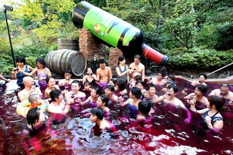 GALERIE FOTO: Bachus s-ar fi înfuriat dacă ar fi văzut grozăvia asta! Vezi ce fac oamenii cu vinul în ziua de azi!!!