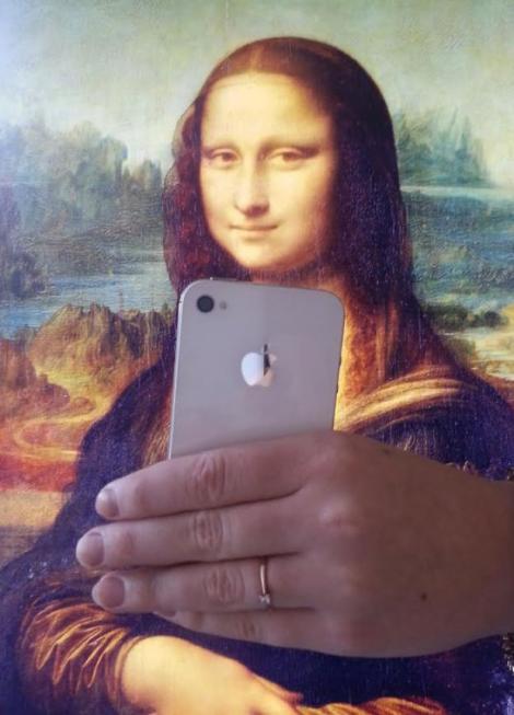 Cum ar fi arătat Mona Lisa într-o poză selfie? Dar alte personaje din tablouri celebre? Vezi aici!