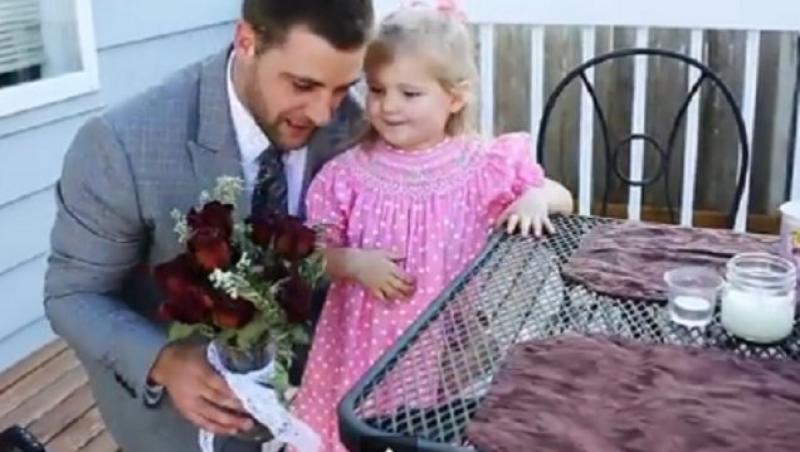 Nouă milioane de oameni au văzut asta! E cea mai frumoasă primă întâlnire din viața lor