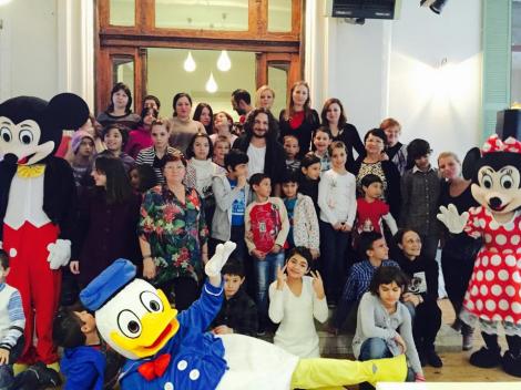 Florin Dumitrescu a gătit pentru copiii de la SOS Satele Copiilor!