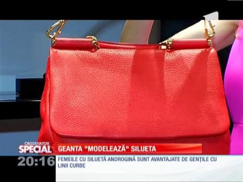 Geanta pe care o porți &icirc;ți "modelează" silueta!