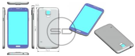 Designul oficial şi cutia la Galaxy S5 sunt disponibile online
