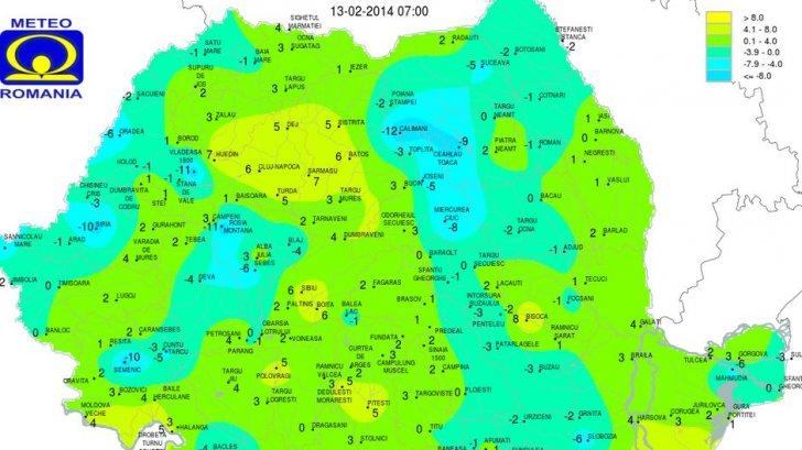 ATENȚIE! ANM a emis COD GALBEN pentru şase judeţe!