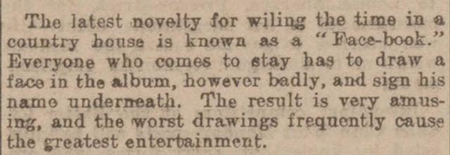 Avem dovada! FACEBOOK există de la 1902!!!