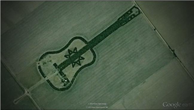 O poveste de dragoste sf&acirc;şietoare, descoperită pe Google Earth