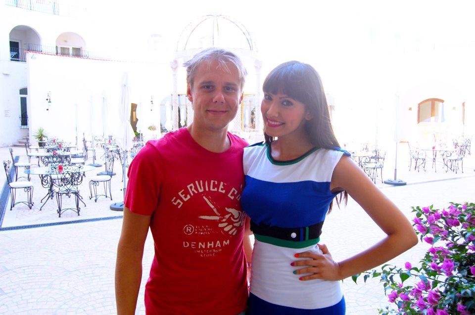 Alexandra Bădoi, prezentă cu o piesă pe un CD al lui Armin van Buuren