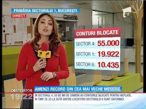 Record de şoferiţă! Datorie de 100.000 de euro, &icirc;ntr-un singur an, din amenzi neplătite!