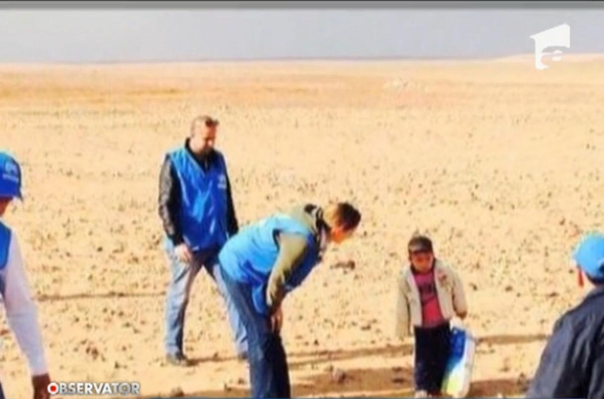 Un copil sirian a supravieţuit singur, &icirc;n deşert