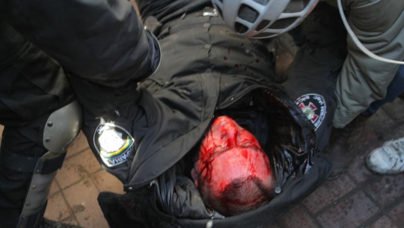 Galerie FOTO! Imagini şocante din Euromaidanul de la Kiev